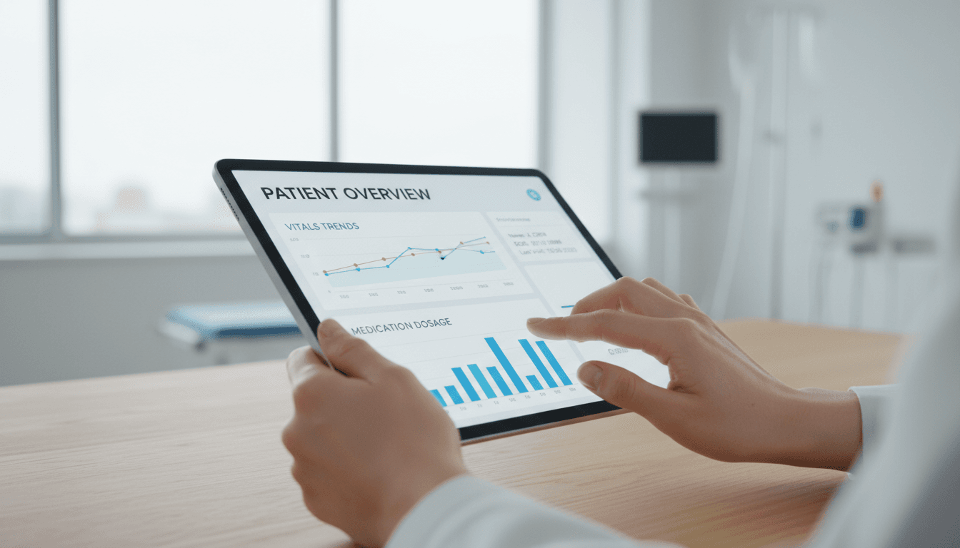 Healthcare IT Software Interface